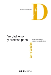 Books Frontpage Verdad, error y proceso penal