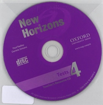 Books Frontpage New Horizons 4. Teacher's Tests CD