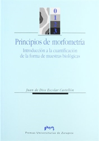 Books Frontpage Principios de morfometría. Introducción a la cuantificación de muestras