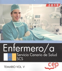 Books Frontpage Enfermero/a. Servicio Canario de Salud. SCS. Temario Vol. V
