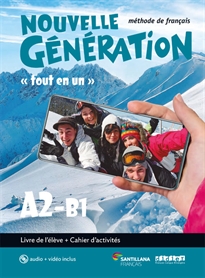 Books Frontpage Nouvelle Generation A2/B1 Livre/Exercices+CD+Dvd