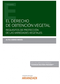 Books Frontpage El derecho de obtención vegetal (Papel + e-book)