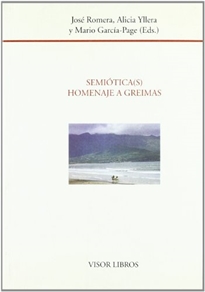 Books Frontpage Semiótica(s): homenaje a Greimas: actas del III Seminario Internacional de Semiótica Literaria y Teatral: Madrid, UNED, 26-28 de abril, 1993