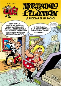 Books Frontpage Mortadelo y Filemón. ¡A reciclar se ha dicho! (Olé! Mortadelo 191)