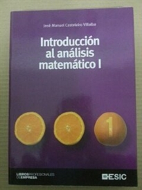 Books Frontpage Introducción al análisis matemático I