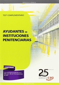 Books Frontpage Ayudantes de Instituciones Penitenciarias. Test Complementario