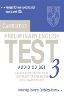 Books Frontpage Cambridge Preliminary English Test 3 Audio CD Set (2 CDs) 2nd Edition