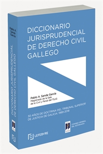 Books Frontpage Diccionario Jurisprudencial de Derecho Civil Gallego