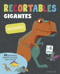 Books Frontpage RECORTABLES GIGANTES. Dinosaurios