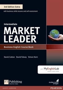 Books Frontpage Market Leader 3rd Edition Extra Intermediate Coursebook with DVD-ROM Pack