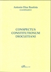 Front pageConspectus Constitutionum Diocletiani