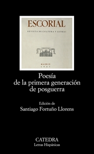 Books Frontpage Poesía de la primera generación de posguerra