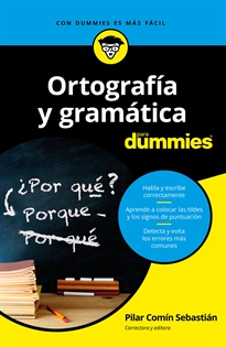 Books Frontpage Ortografía y gramática para dummies