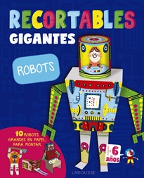 Books Frontpage RECORTABLES GIGANTES. Robots
