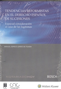 Books Frontpage Tendencias reformistas en el derecho español de sucesiones