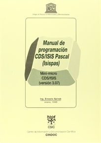 Books Frontpage Manual de programación CDS/ISIS Pascal (Isispas)