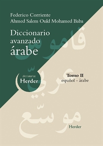Books Frontpage Diccionario Avanzado árabe