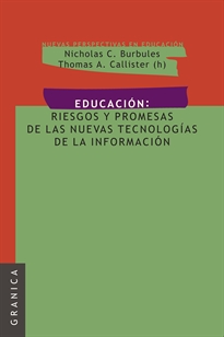 Books Frontpage Educación: Riesgos y promesas de las nuevas tecnologías de la información