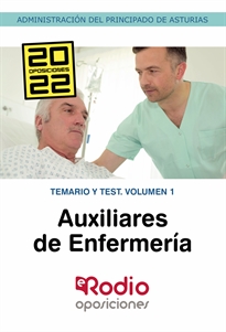 Books Frontpage Auxiliares de Enfermería de la Administración del Principado de Asturias. Temario y test. Volumen 1
