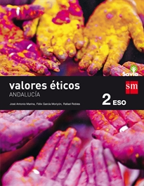 Books Frontpage Valores éticos. 2 ESO. Savia. Andalucía