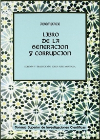 Books Frontpage Libro de la generación y corrupción (Kitab al-Kawn wa-l-fasad)