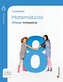 Books Frontpage Cuaderno Matemáticas 6 Primaria 1 Trim Saber Hacer