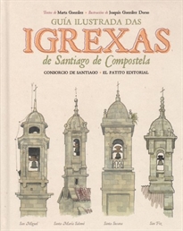 Books Frontpage GUÍA ILUSTRADA DAS IGLESIAS DE SANTIAGO DE COMPOSTELA