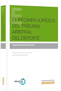 Books Frontpage El régimen jurídico del Tribunal Arbitral del Deporte