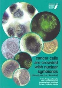 Books Frontpage Cancer cells are crowded with bacterial symbionts  streptococcus hispaniae 