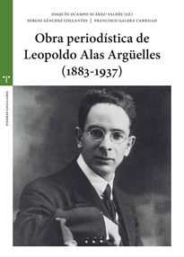 Books Frontpage Obra periodística de Leopoldo Alas Argüelles (1883-1937)