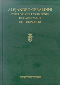 Books Frontpage Alejandro Geraldini. Periplo hasta las regiones ubicadas al sur del equinoccio