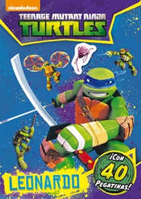 Books Frontpage Las Tortugas Ninja. Leonardo. Actividades con pegatinas