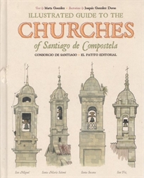 Books Frontpage Ilustrated guide to the cherches of Santiago de Compostela