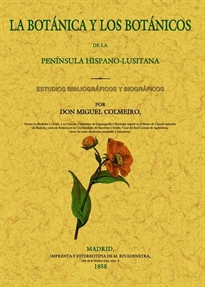 Books Frontpage La botánica y los botánicos de la Península Hispano-Lusitana