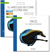 Books Frontpage Guía: El niño que no come o come mal + Cuento: Yaco, el caballo salvaje