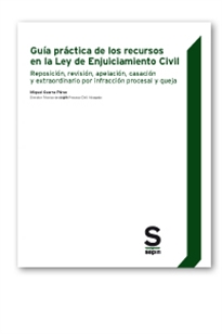 Books Frontpage Guía práctica de los recursos en la Ley de Enjuiciamiento Civil