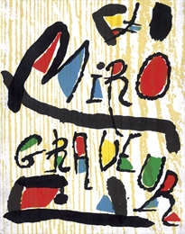 Books Frontpage Miró Grabador. Vol. I. 1928-1960