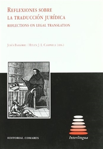 Books Frontpage Reflexiones sobre la traducción jurídica