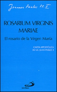 Books Frontpage Rosarium virginis mariae. El rosario de la virgen María