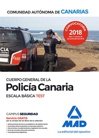 Books Frontpage Cuerpo General de la Policía Canaria Escala Básica. Test
