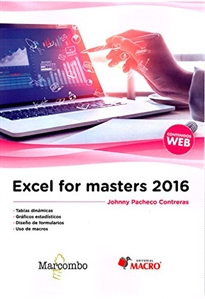 Books Frontpage Excel for masters 2016