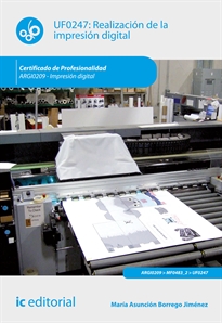 Books Frontpage Realización de la impresión digital. ARGI0209 - Impresión digital