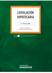Books Frontpage Legislación Hipotecaria (Papel + e-book)