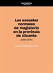 Front pageLas escuelas normales de magisterio en la provincia de Alicante (1898-1975)