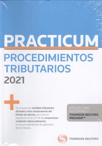 Books Frontpage Practicum Procedimientos Tributarios 2021 (Papel + e-book)
