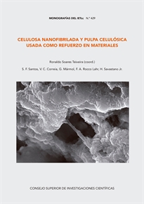 Books Frontpage Celulosa nanofibrilada y pulpa celulósica usada como refuerzo en materiales