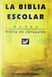 Front pageBiblia de jerusalén de bolsillo modelo escolar