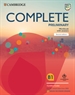 Front pageComplete Preliminary Second edition English for Spanish speakers. Workbook with answers with downloadable audio