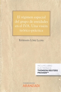 Books Frontpage El régimen especial del grupo de entidades en el IVA. Una visión teórico-práctica (Papel + e-book)