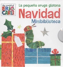 Books Frontpage La pequeña oruga glotona Navidad minibiblioteca